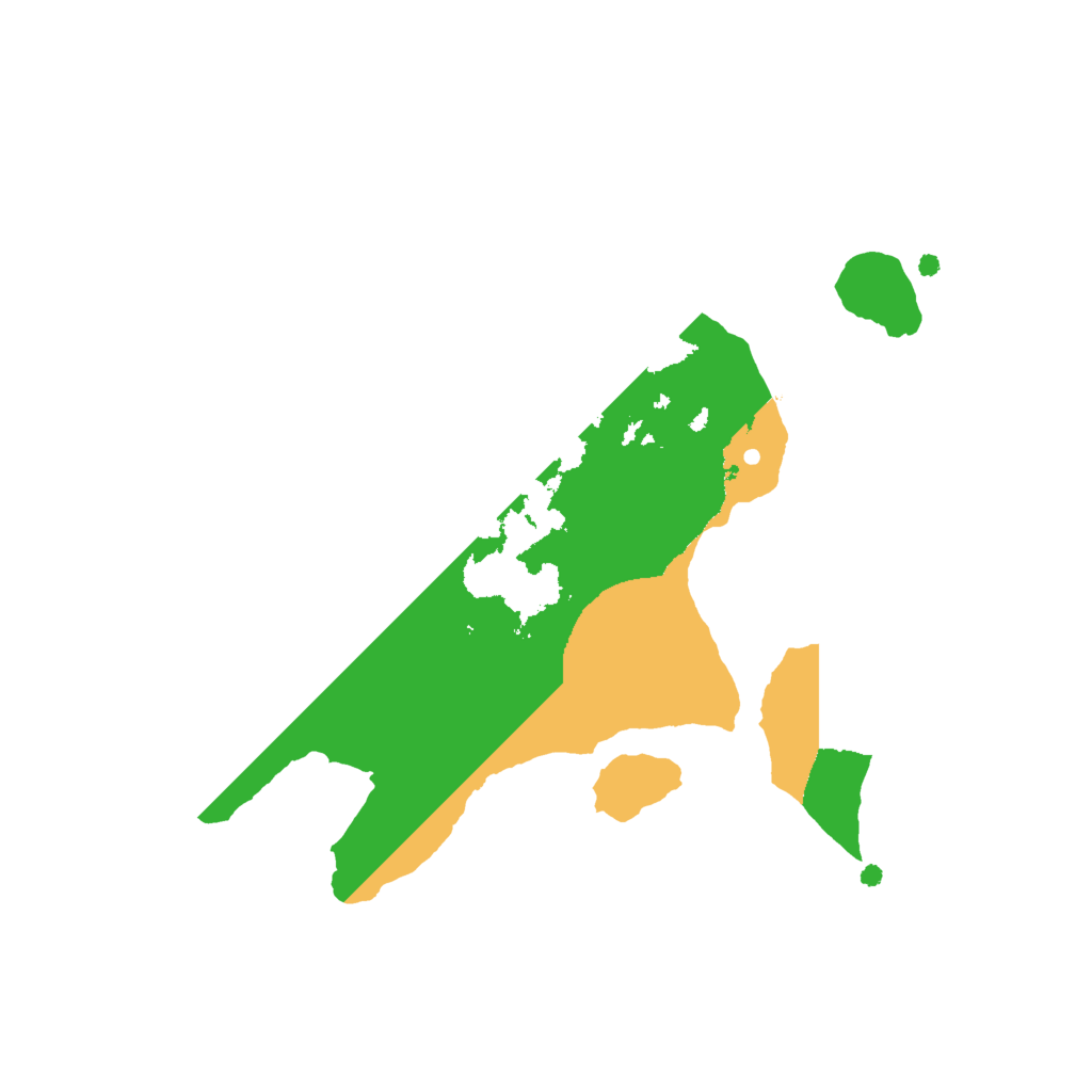 Biome Rust Map: Procedural Map, Size: 2000, Seed: 56700