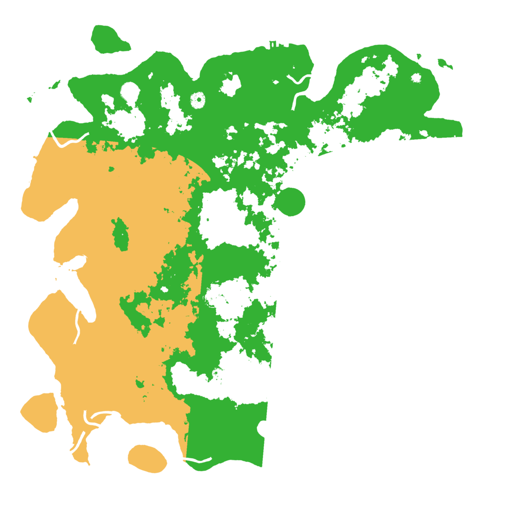 Biome Rust Map: Procedural Map, Size: 4800, Seed: 453453453