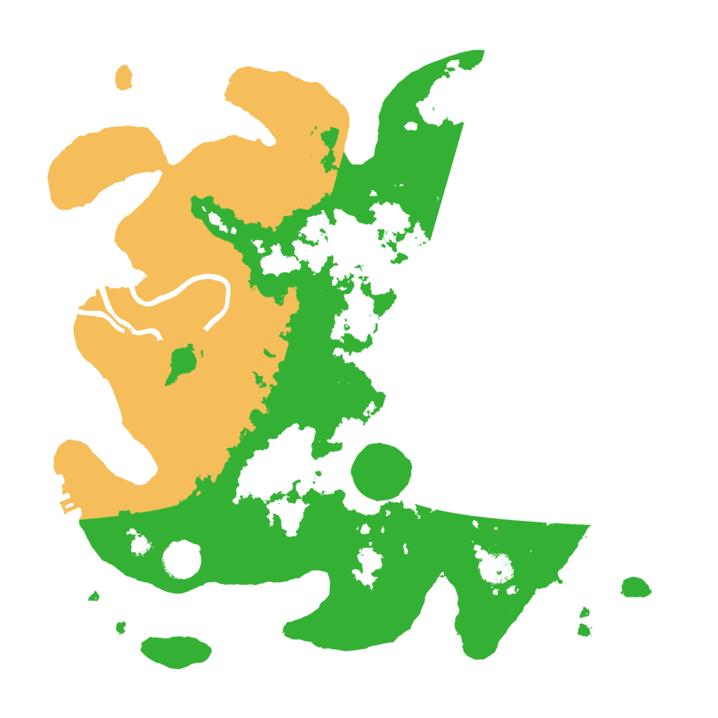 Biome Rust Map: Procedural Map, Size: 3350, Seed: 5236897