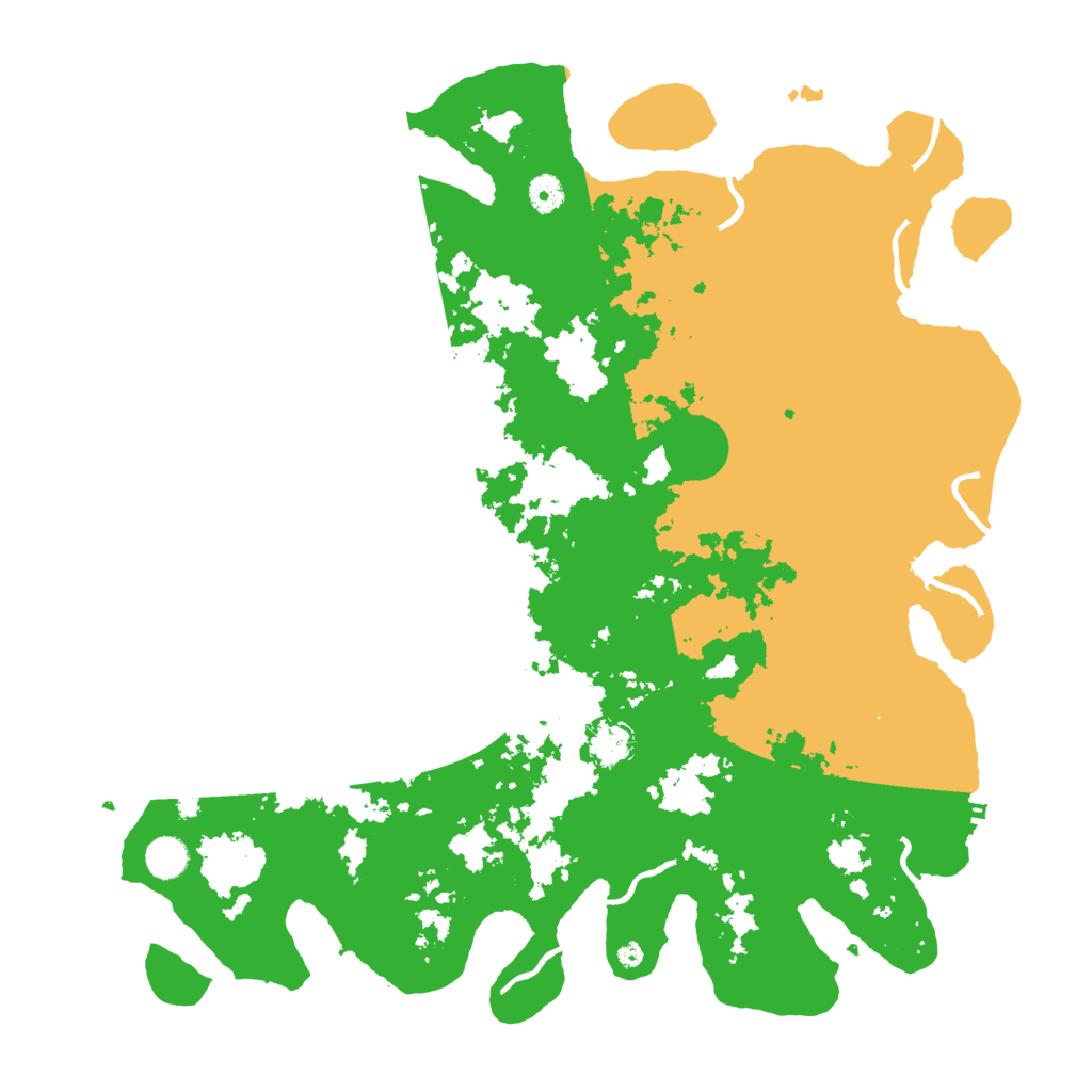 Biome Rust Map: Procedural Map, Size: 4500, Seed: 1926384754