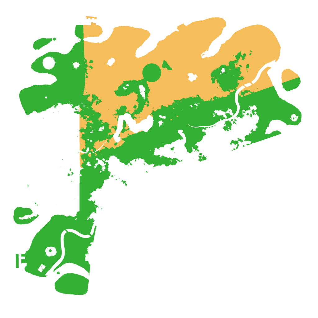 Biome Rust Map: Procedural Map, Size: 4500, Seed: 1385920460