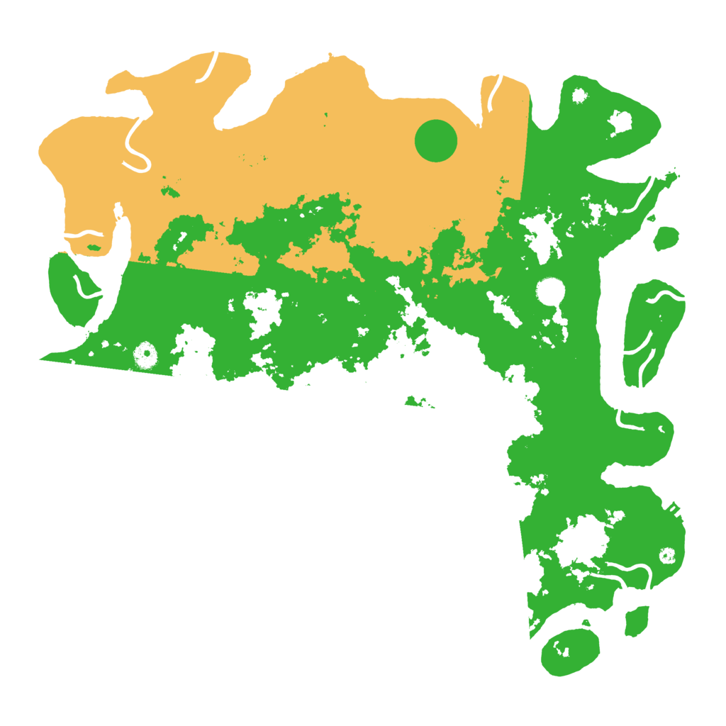 Biome Rust Map: Procedural Map, Size: 4500, Seed: 2075784933