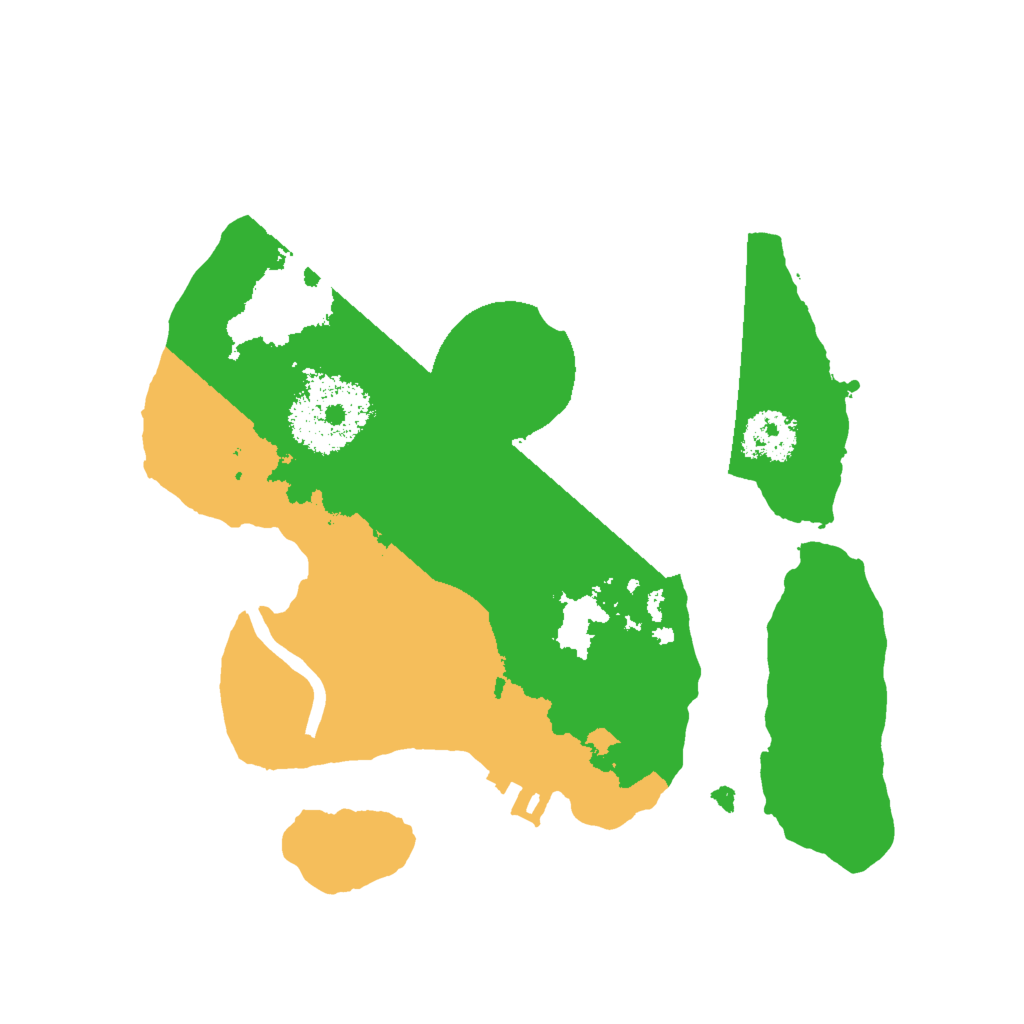 Biome Rust Map: Procedural Map, Size: 2000, Seed: 1175020393