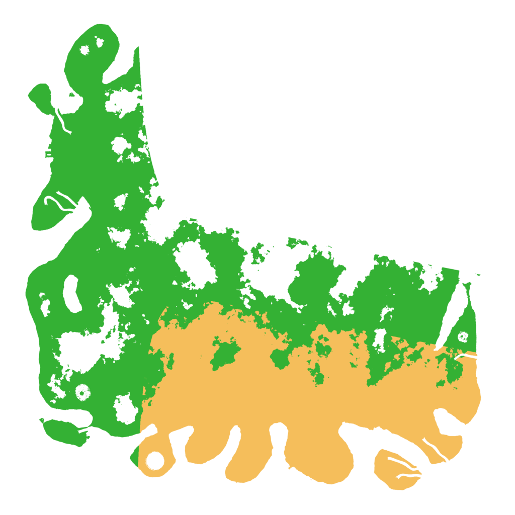 Biome Rust Map: Procedural Map, Size: 5000, Seed: 933148076