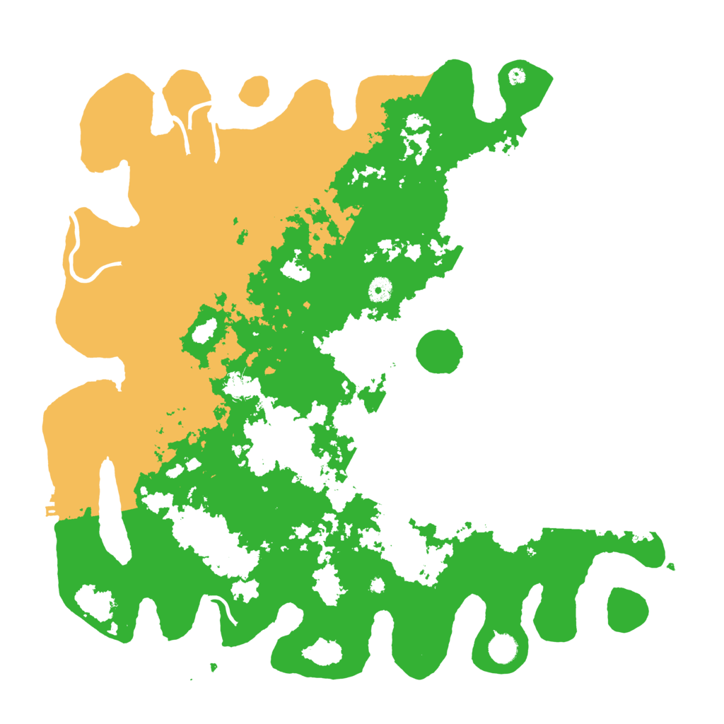 Biome Rust Map: Procedural Map, Size: 4400, Seed: 5555