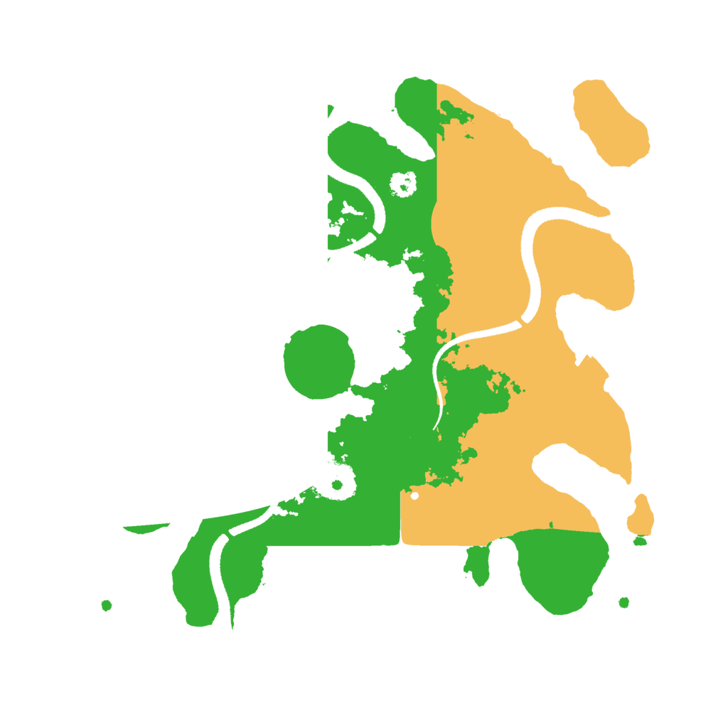 Biome Rust Map: Procedural Map, Size: 2750, Seed: 6045