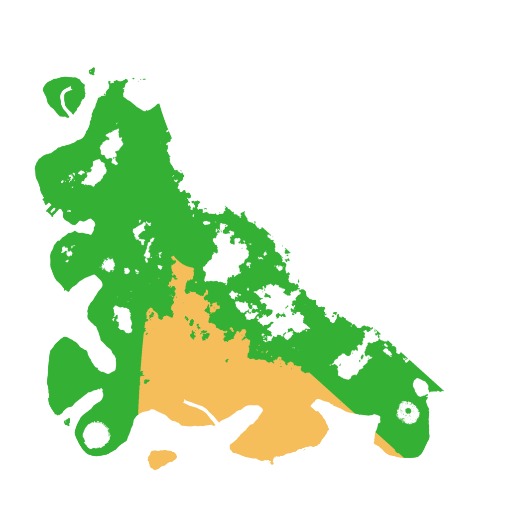 Biome Rust Map: Procedural Map, Size: 3500, Seed: 238465171