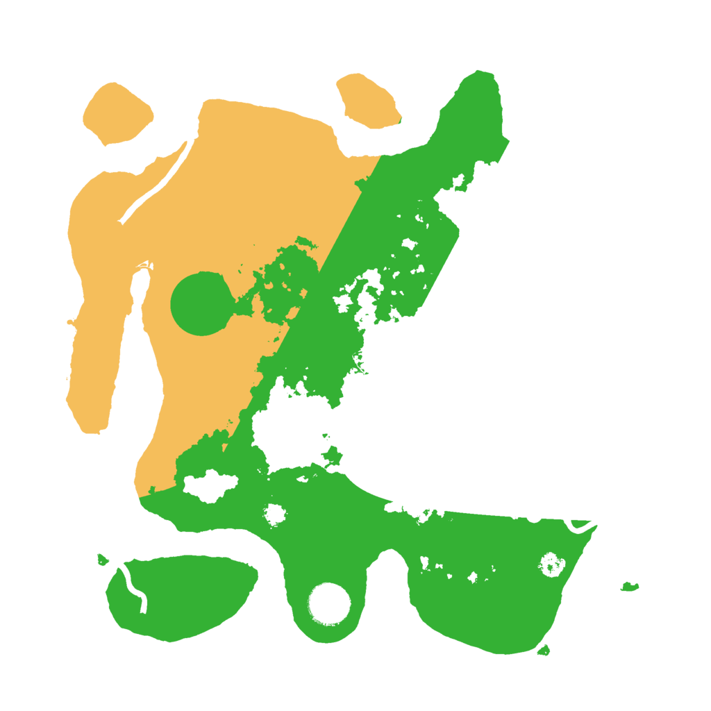 Biome Rust Map: Procedural Map, Size: 3000, Seed: 397117189
