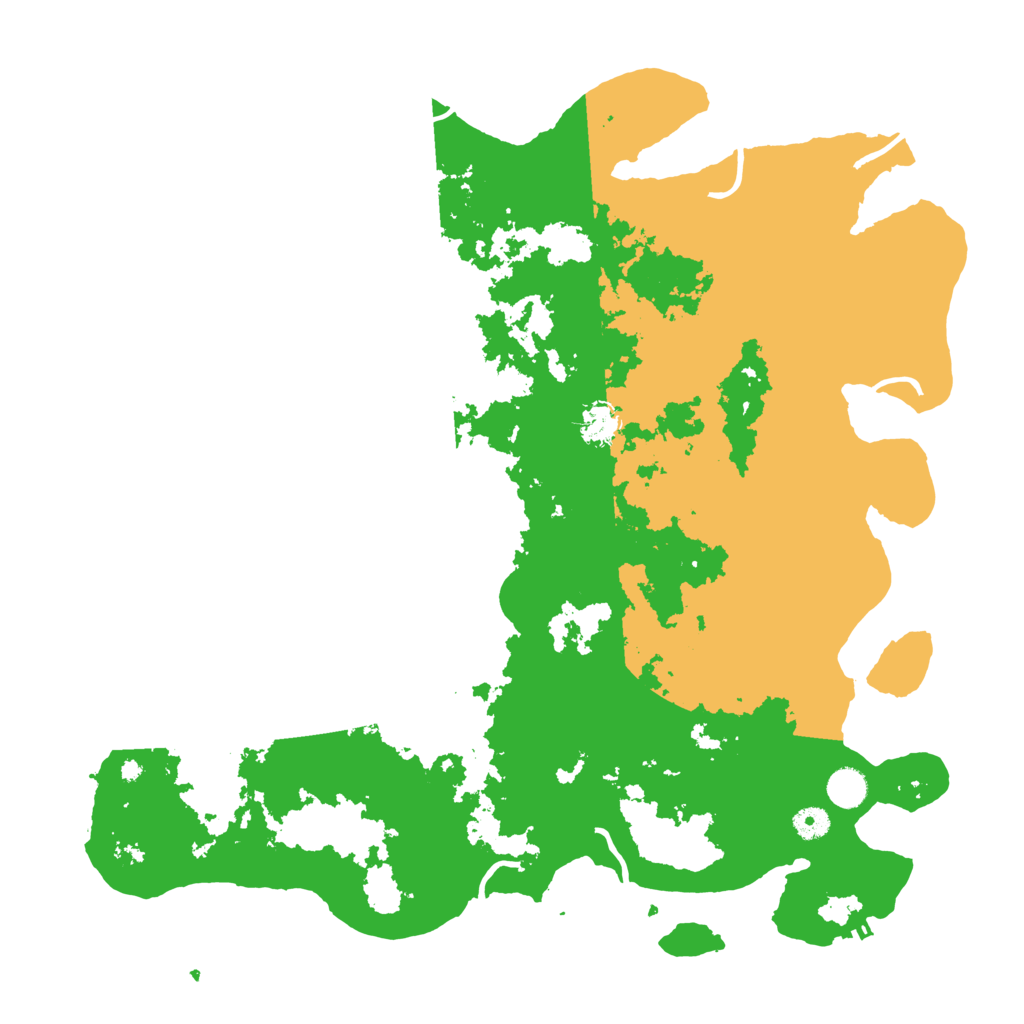 Biome Rust Map: Procedural Map, Size: 4500, Seed: 106