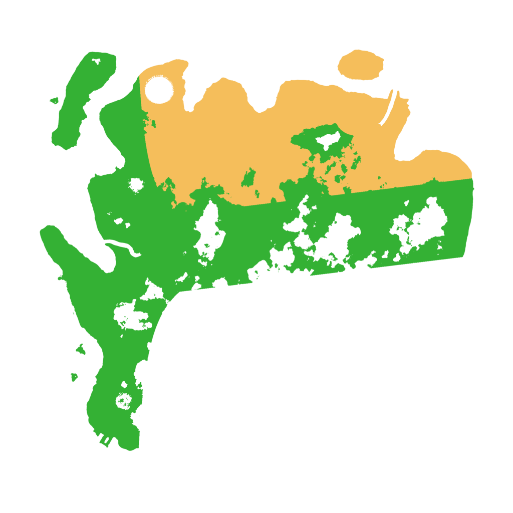 Biome Rust Map: Procedural Map, Size: 3250, Seed: 840758599