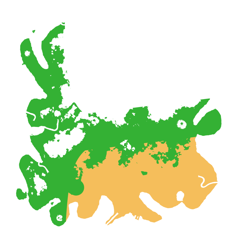 Biome Rust Map: Procedural Map, Size: 4000, Seed: 656546
