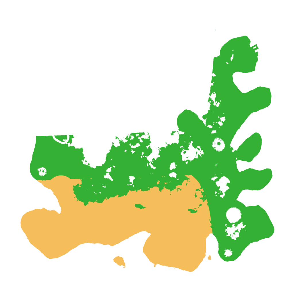Biome Rust Map: Procedural Map, Size: 3500, Seed: 1795106180