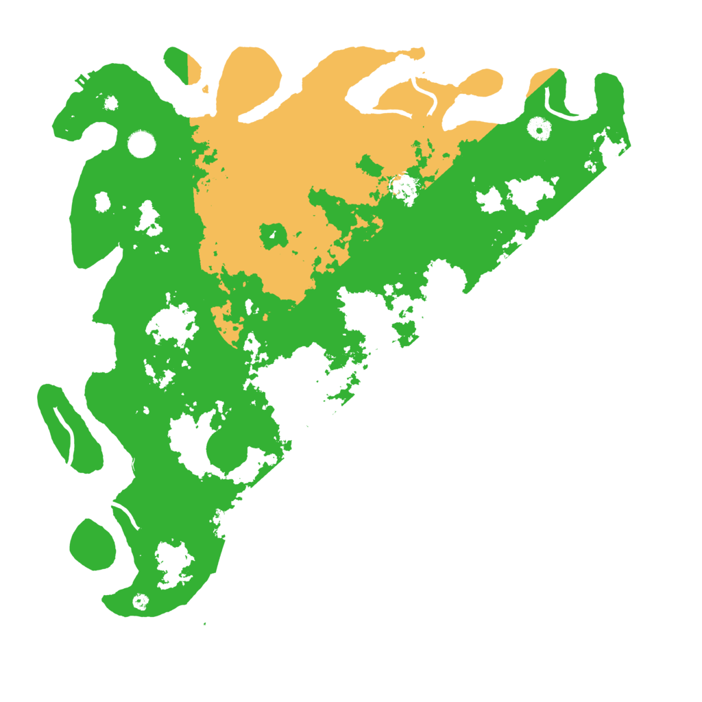 Biome Rust Map: Procedural Map, Size: 4500, Seed: 578642006