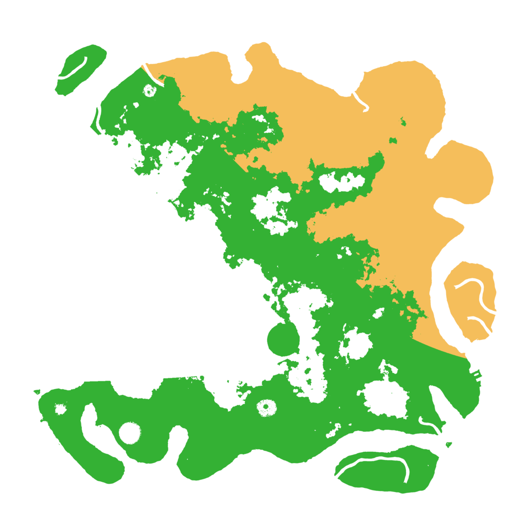 Biome Rust Map: Procedural Map, Size: 4250, Seed: 1380751182