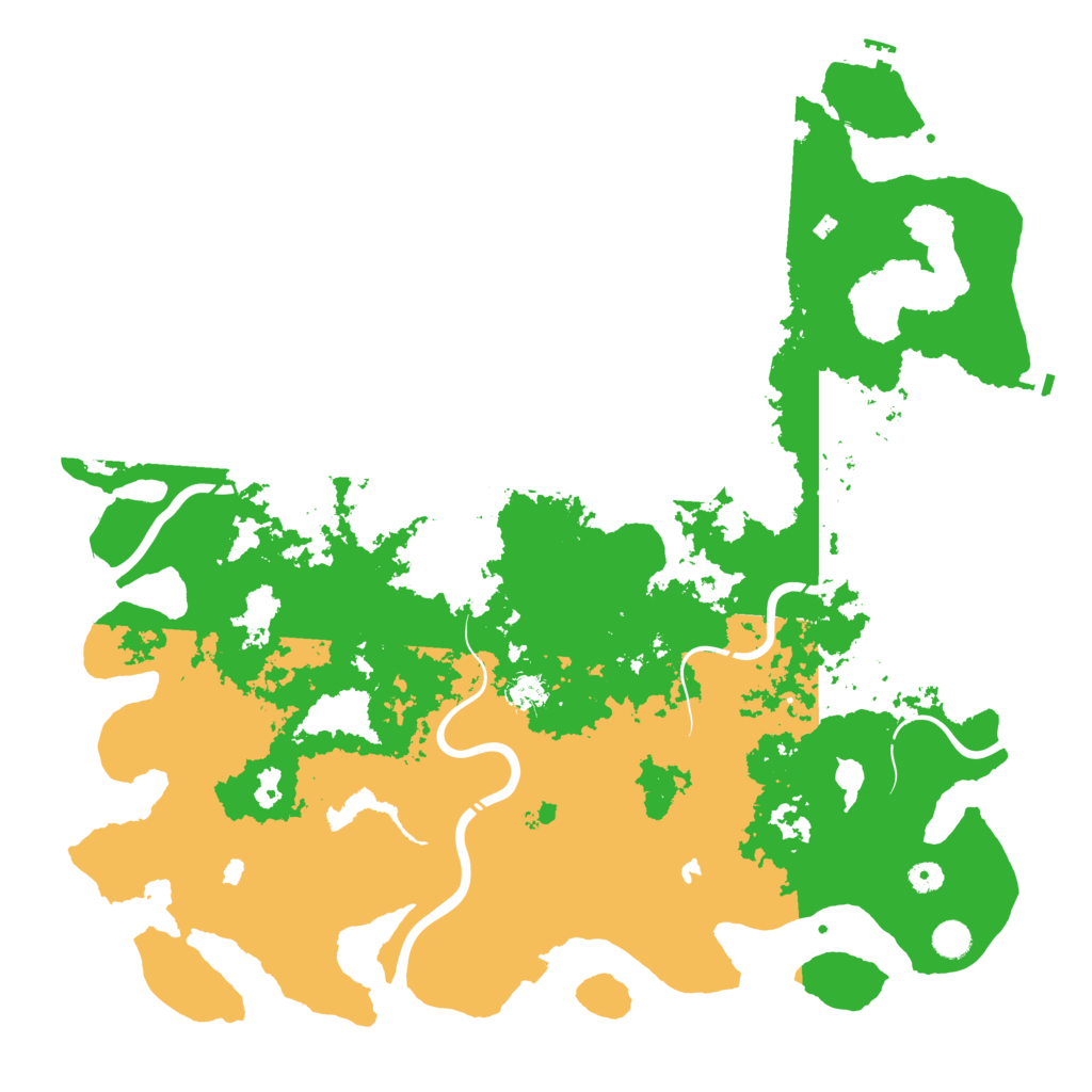 Biome Rust Map: Procedural Map, Size: 5000, Seed: 1013312024