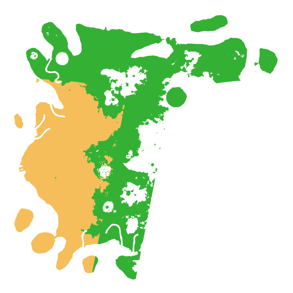 Biome Rust Map: Procedural Map, Size: 4000, Seed: 1743610495