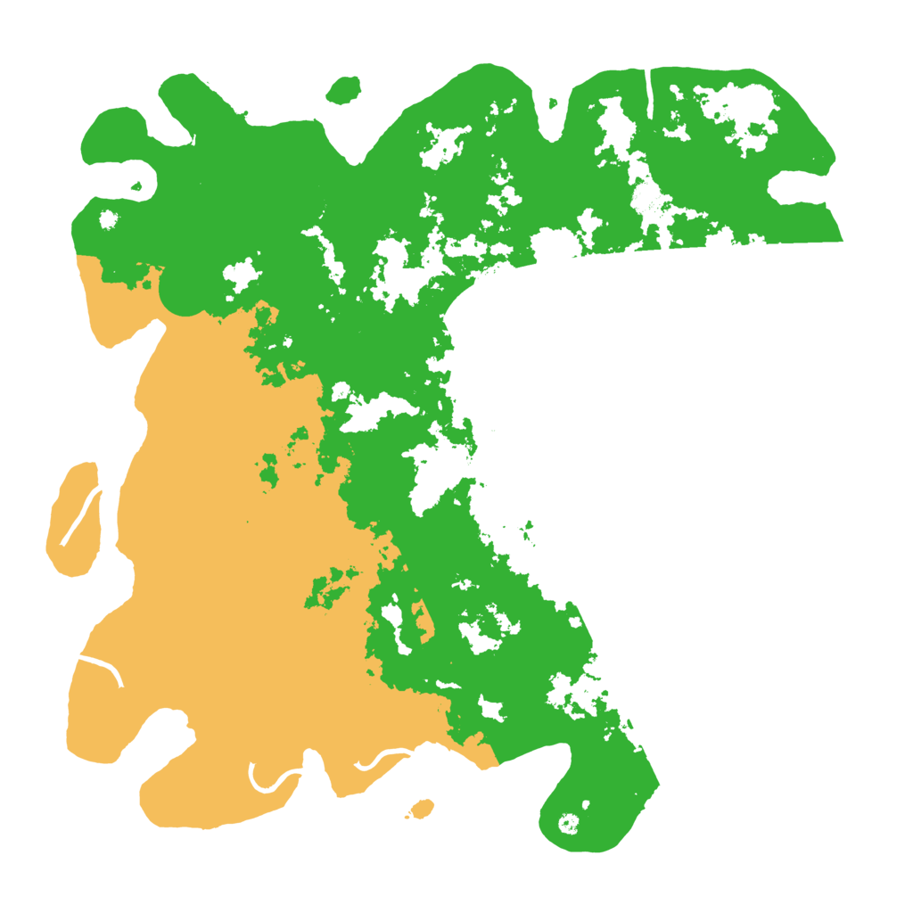 Biome Rust Map: Procedural Map, Size: 4500, Seed: 2920