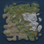 Thumbnail Rust Map: Procedural Map, Size: 4500, Seed: 108, 18 Monuments