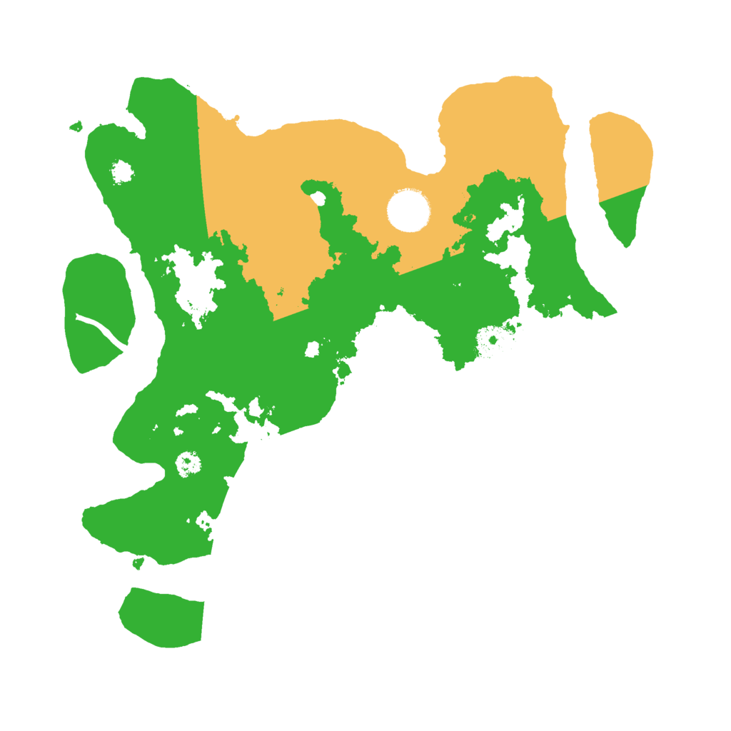 Biome Rust Map: Procedural Map, Size: 3000, Seed: 2610574