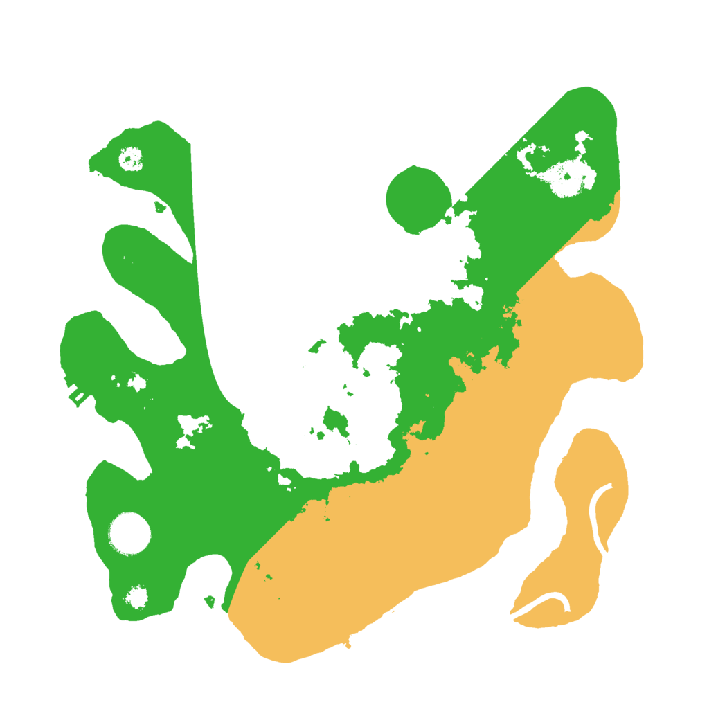 Biome Rust Map: Procedural Map, Size: 3000, Seed: 720805258