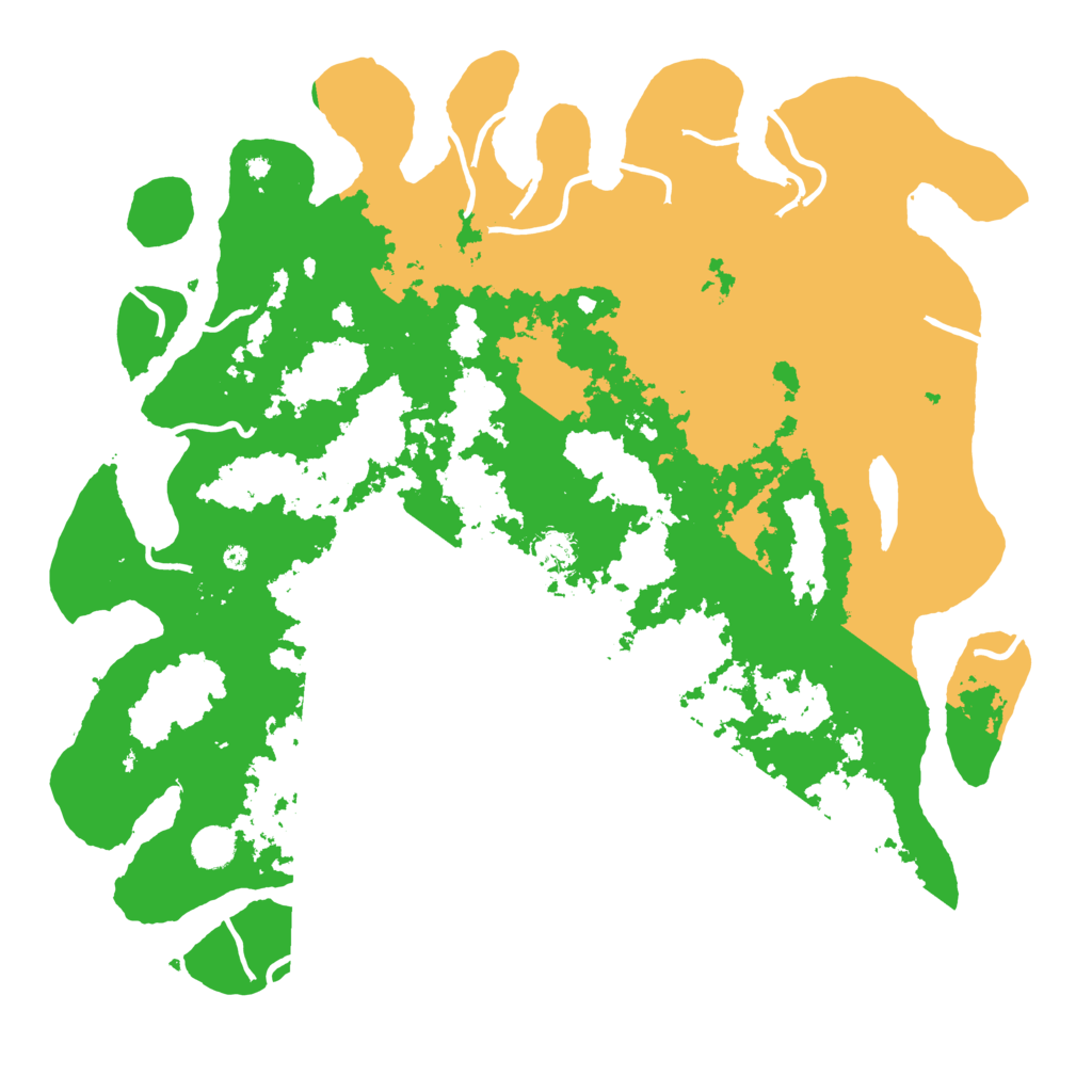 Biome Rust Map: Procedural Map, Size: 4501, Seed: 1134402228