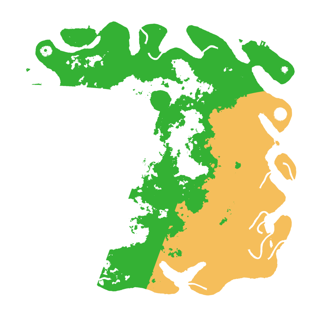 Biome Rust Map: Procedural Map, Size: 4300, Seed: 5484321