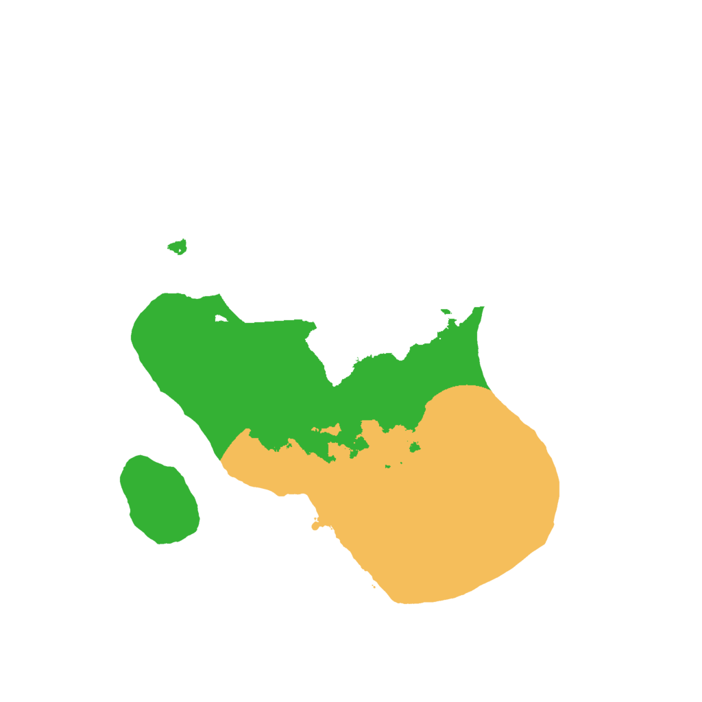 Biome Rust Map: Procedural Map, Size: 2000, Seed: 69690