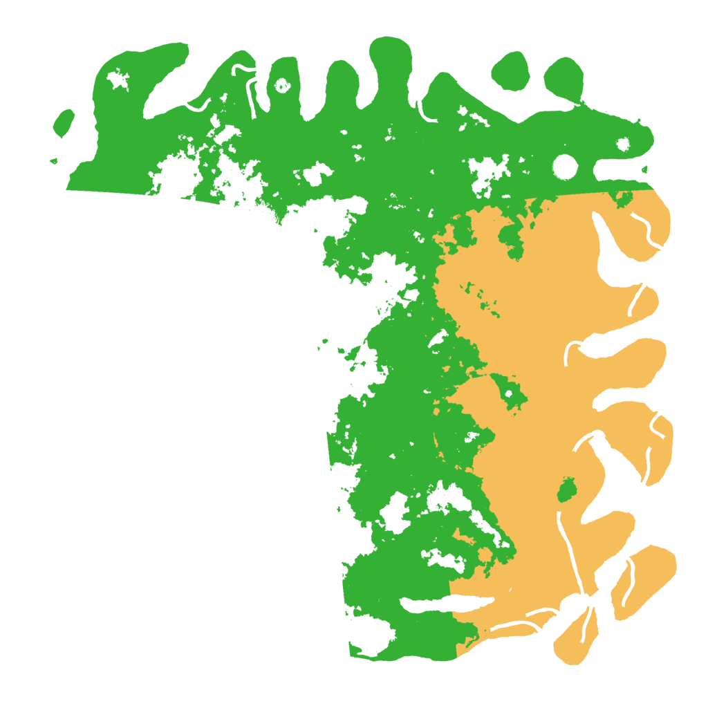 Biome Rust Map: Procedural Map, Size: 5000, Seed: 1672635753