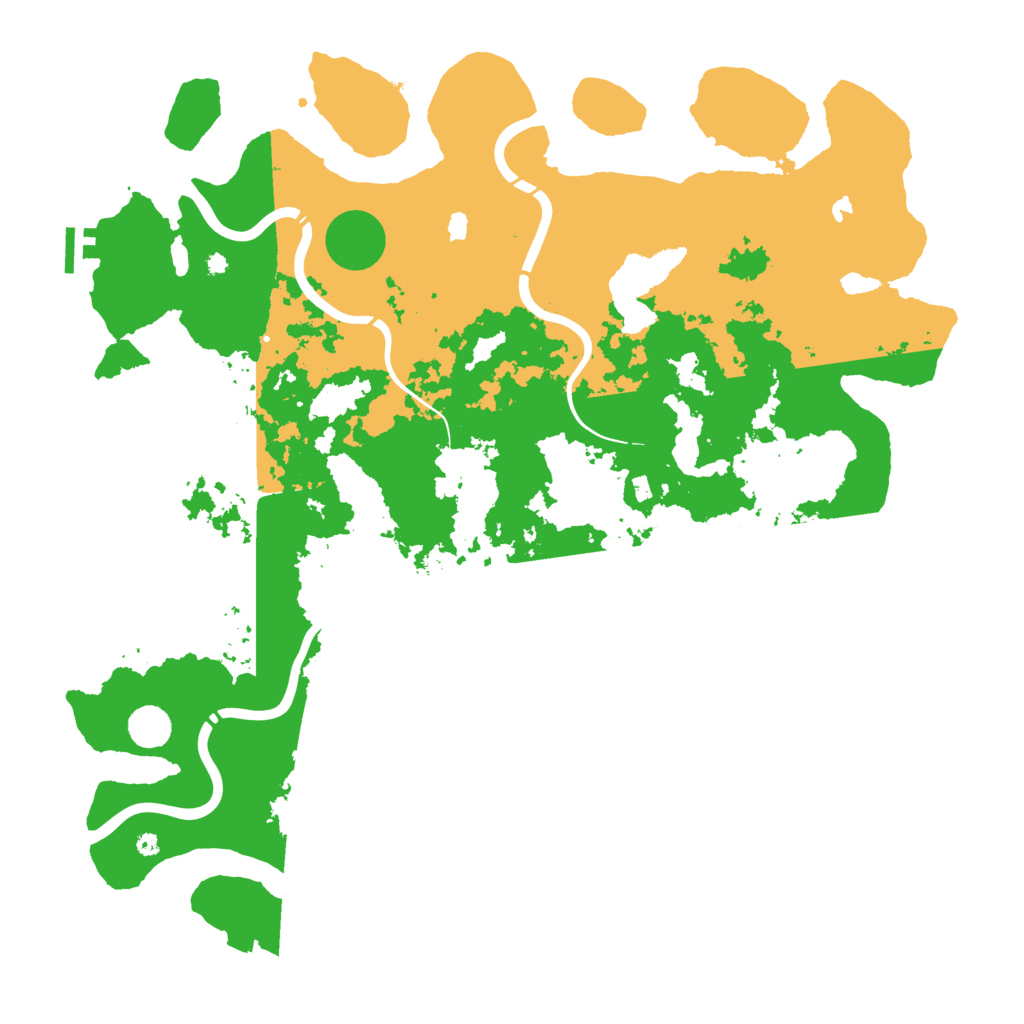 Biome Rust Map: Procedural Map, Size: 4500, Seed: 446