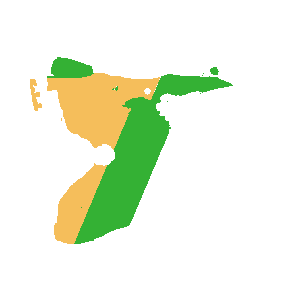 Biome Rust Map: Procedural Map, Size: 1400, Seed: 138