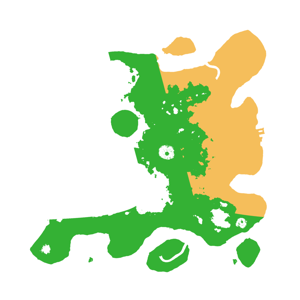 Biome Rust Map: Procedural Map, Size: 3000, Seed: 1453950220