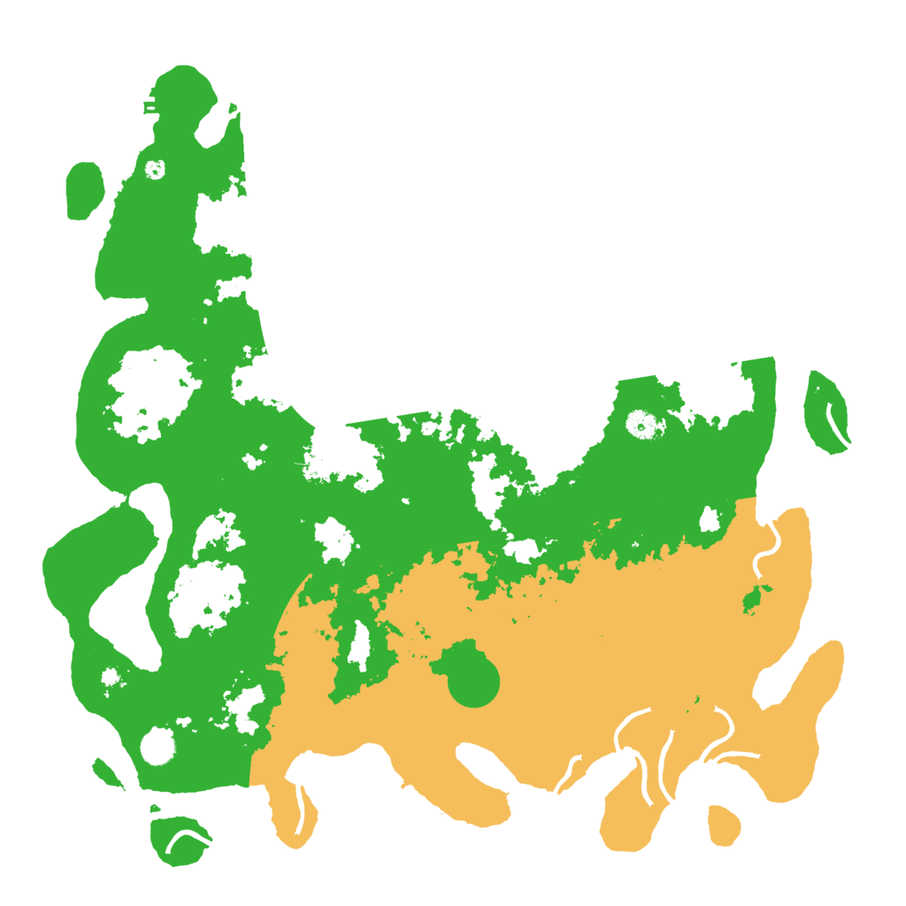 Biome Rust Map: Procedural Map, Size: 4578, Seed: 10000