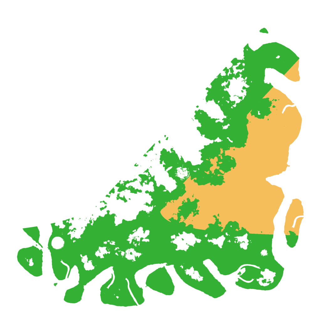 Biome Rust Map: Procedural Map, Size: 4500, Seed: 1193115202