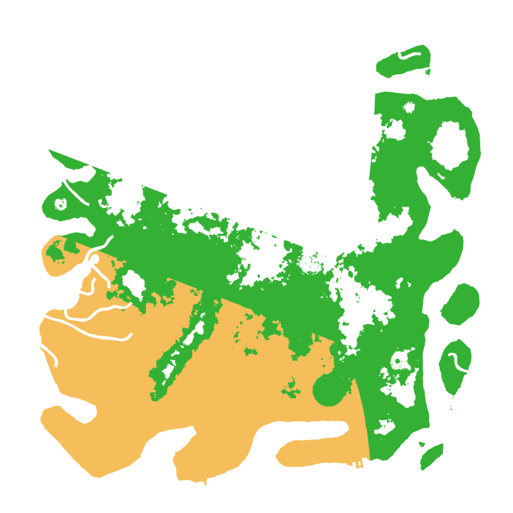 Biome Rust Map: Procedural Map, Size: 4250, Seed: 732586903