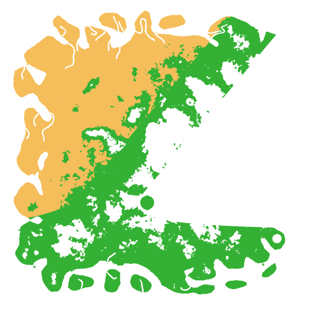 Biome Rust Map: Procedural Map, Size: 6000, Seed: 540172