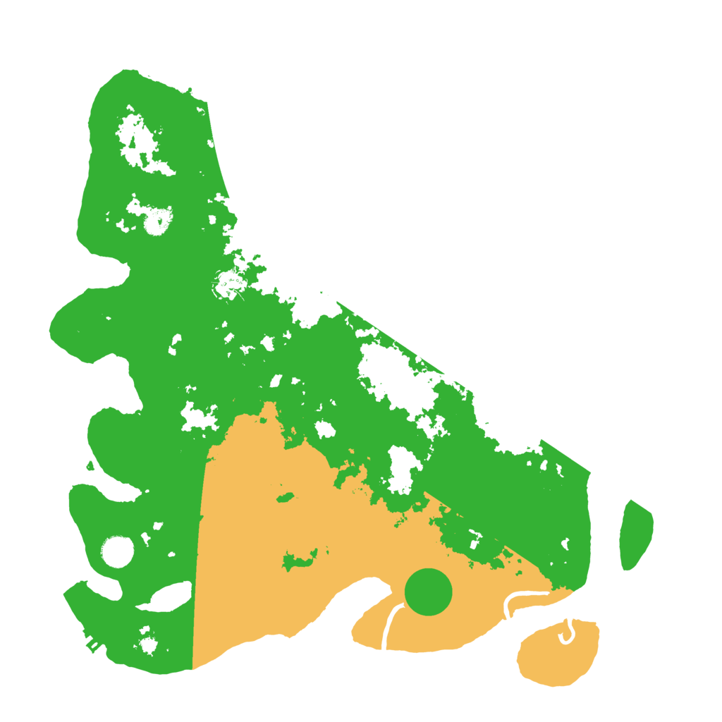 Biome Rust Map: Procedural Map, Size: 4000, Seed: 8967245
