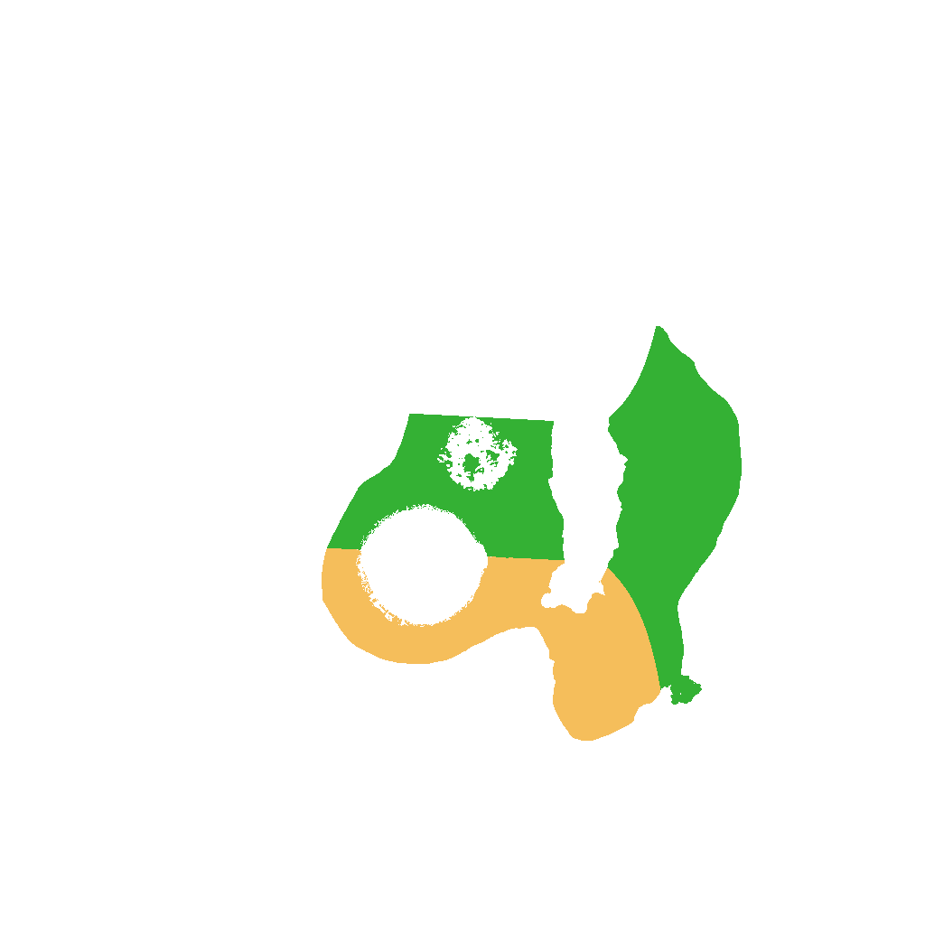 Biome Rust Map: Procedural Map, Size: 1400, Seed: 1381