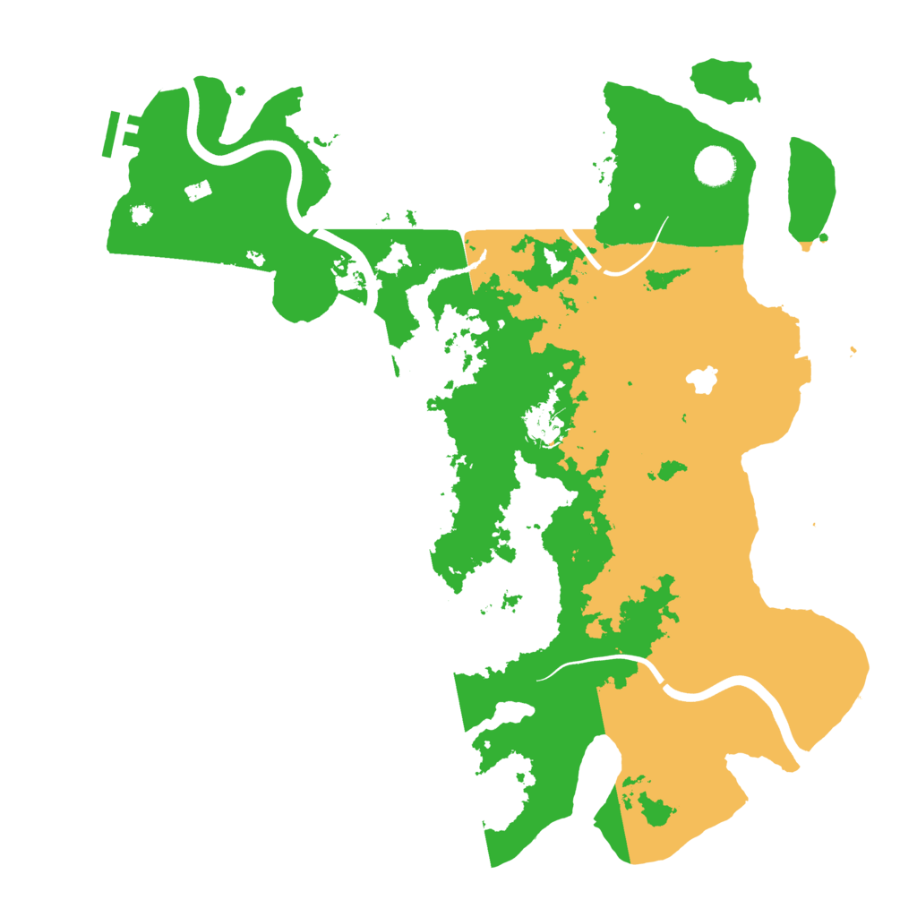 Biome Rust Map: Procedural Map, Size: 4000, Seed: 2027676201
