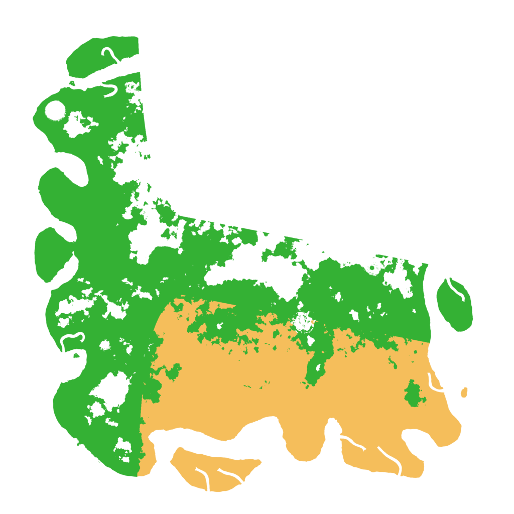 Biome Rust Map: Procedural Map, Size: 4500, Seed: 1326862239