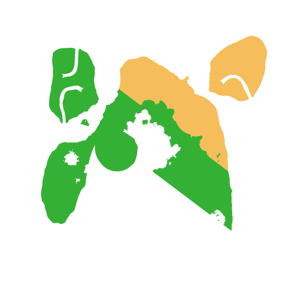 Biome Rust Map: Procedural Map, Size: 2000, Seed: 230220