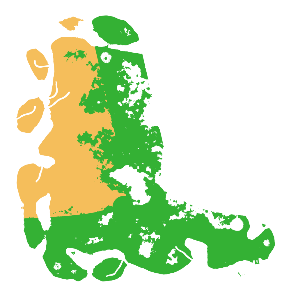 Biome Rust Map: Procedural Map, Size: 4250, Seed: 18666