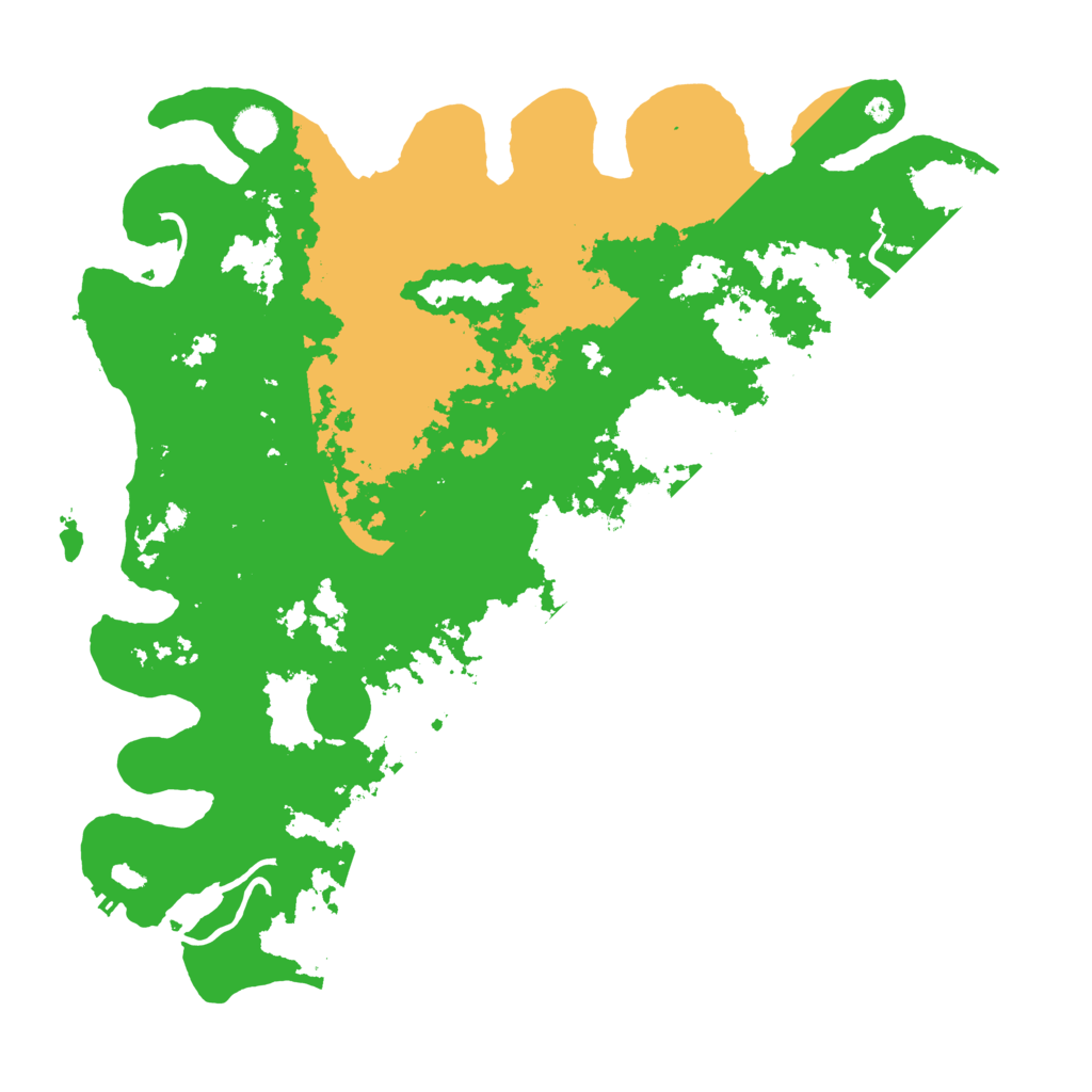 Biome Rust Map: Procedural Map, Size: 4500, Seed: 2315976