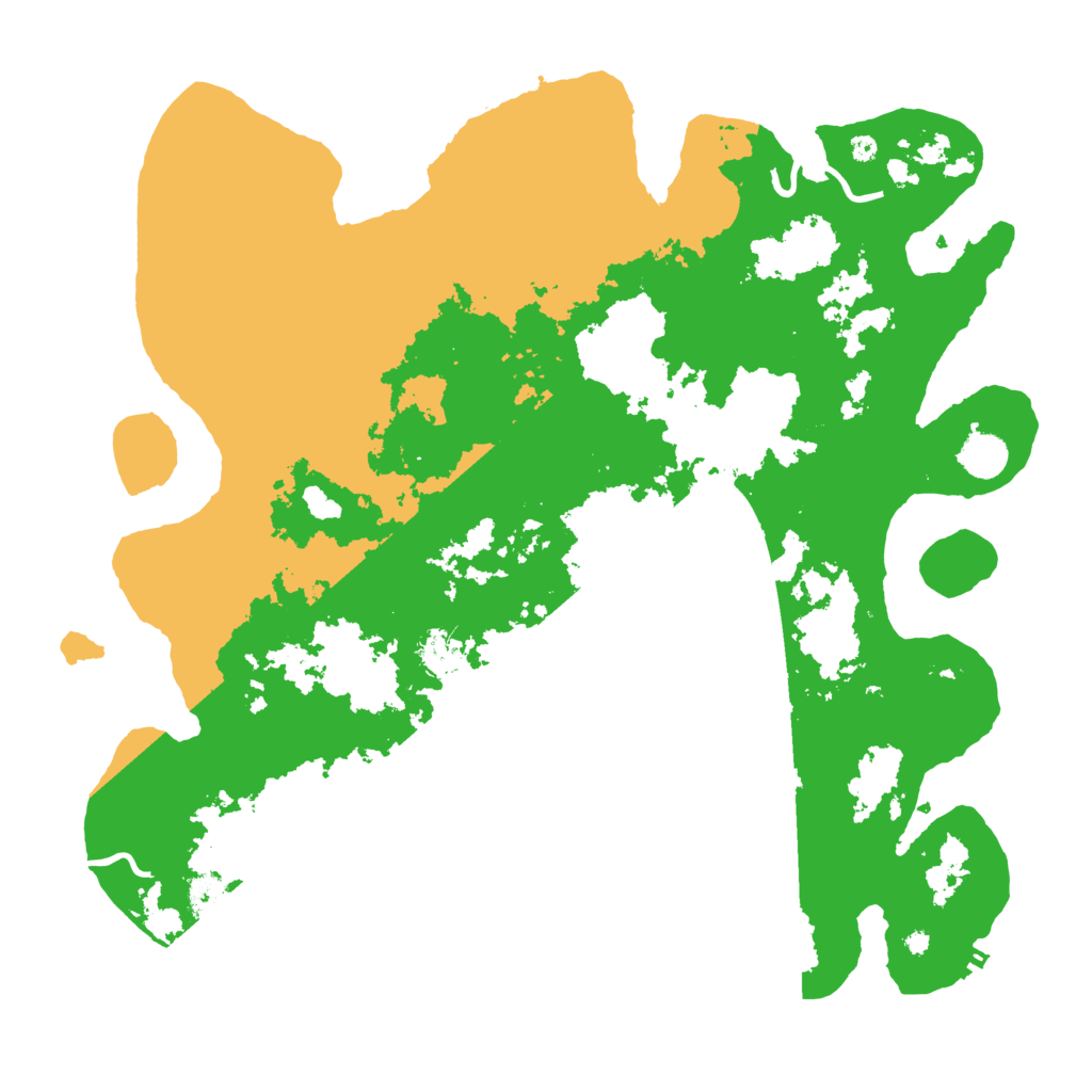 Biome Rust Map: Procedural Map, Size: 4250, Seed: 598875274
