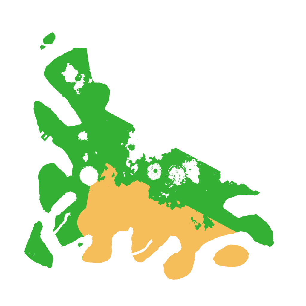 Biome Rust Map: Procedural Map, Size: 3000, Seed: 3985046