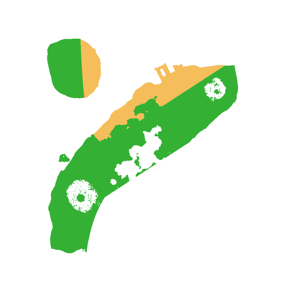 Biome Rust Map: Procedural Map, Size: 1500, Seed: 2432432