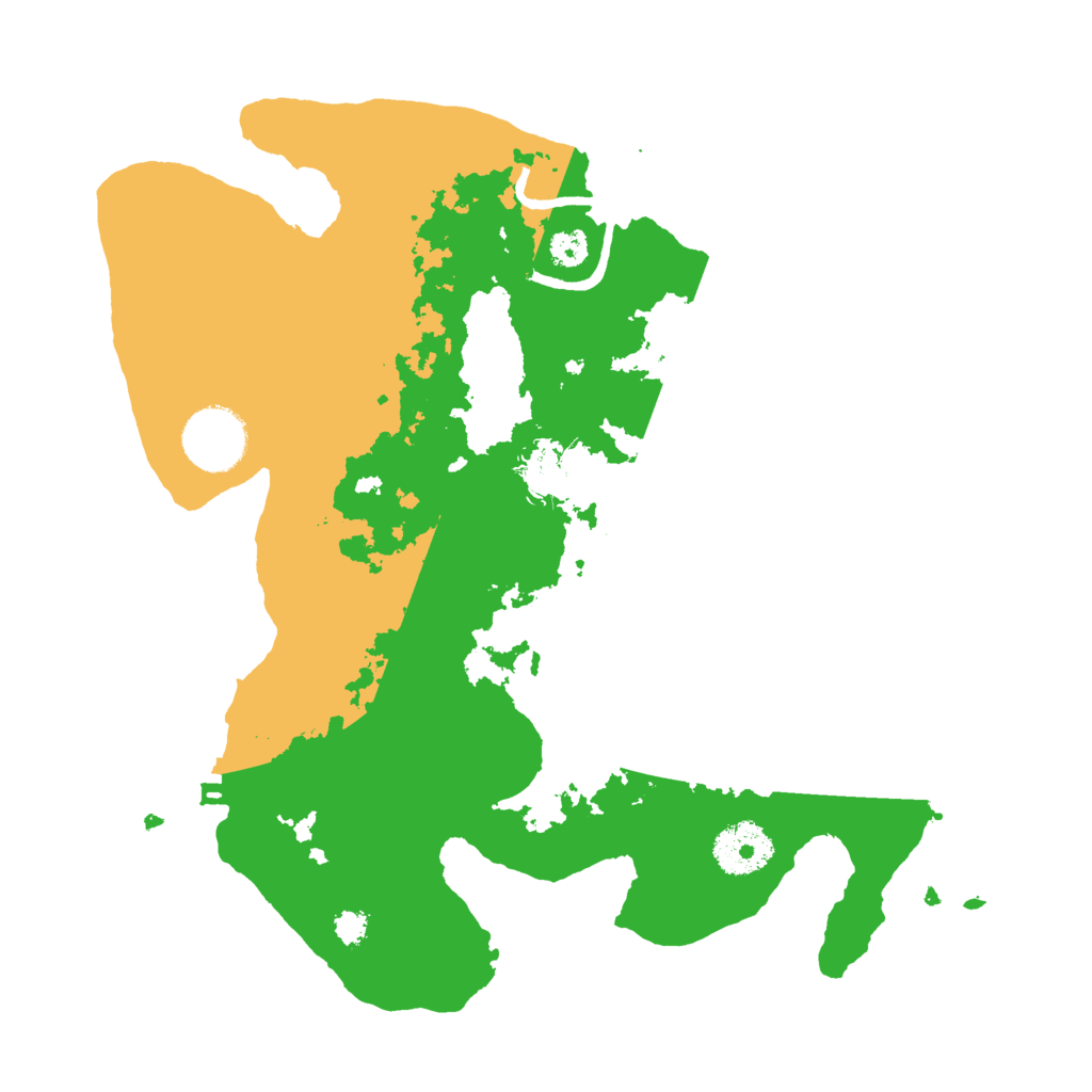 Biome Rust Map: Procedural Map, Size: 3000, Seed: 3697420