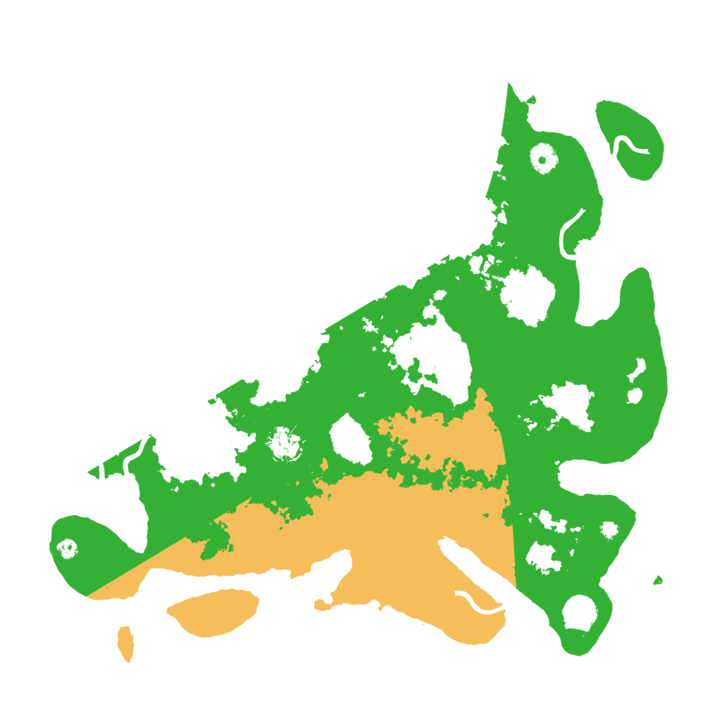 Biome Rust Map: Procedural Map, Size: 3750, Seed: 9135729