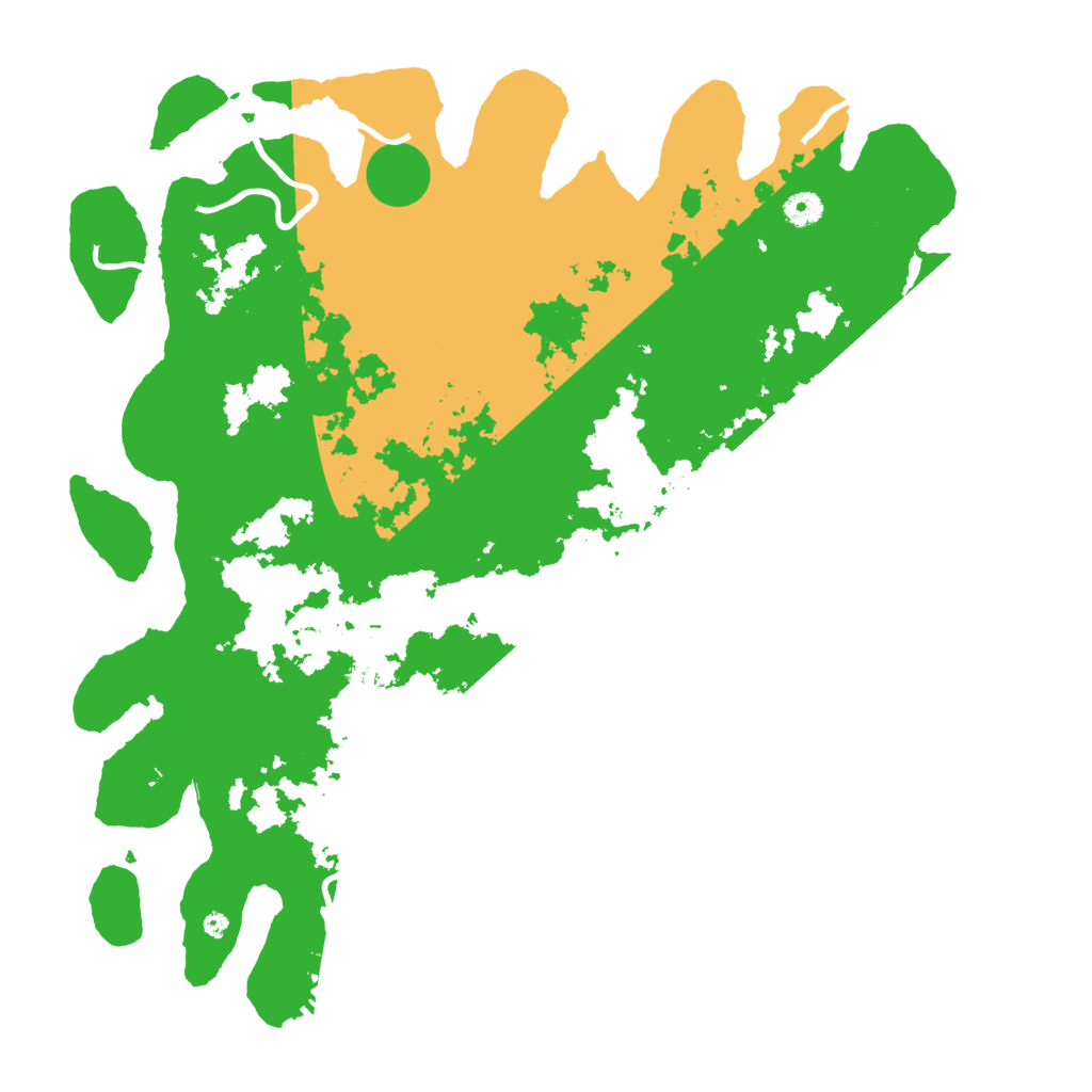 Biome Rust Map: Procedural Map, Size: 4500, Seed: 75412145