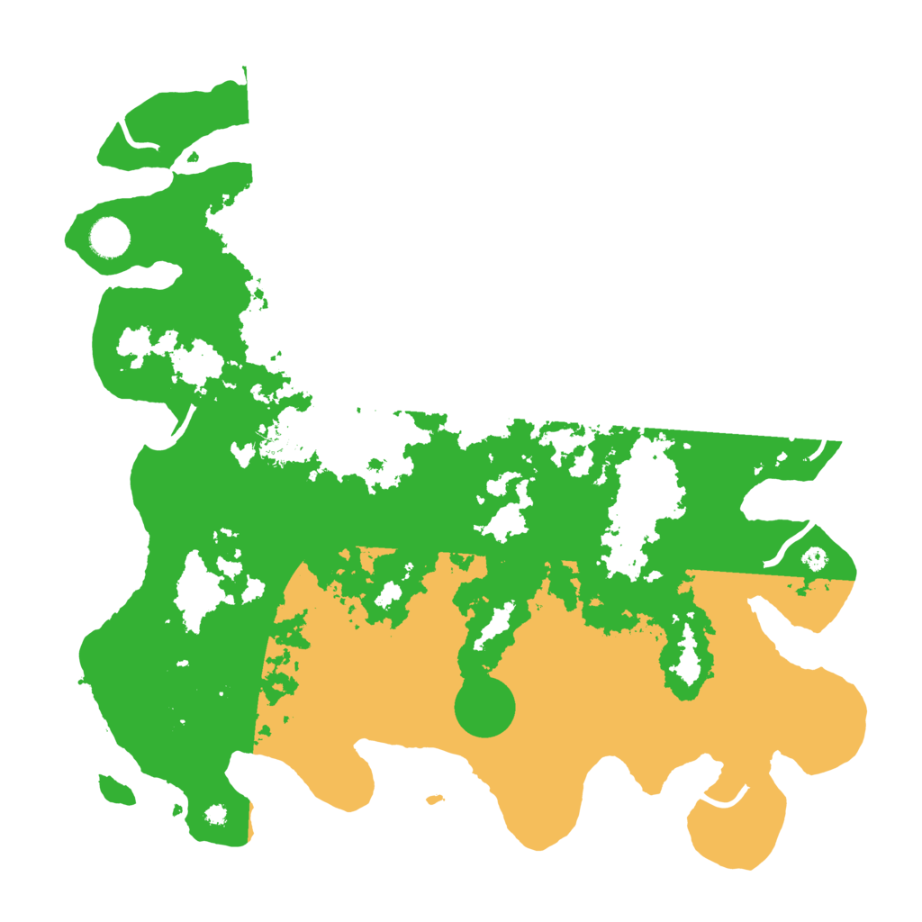 Biome Rust Map: Procedural Map, Size: 4000, Seed: 2558
