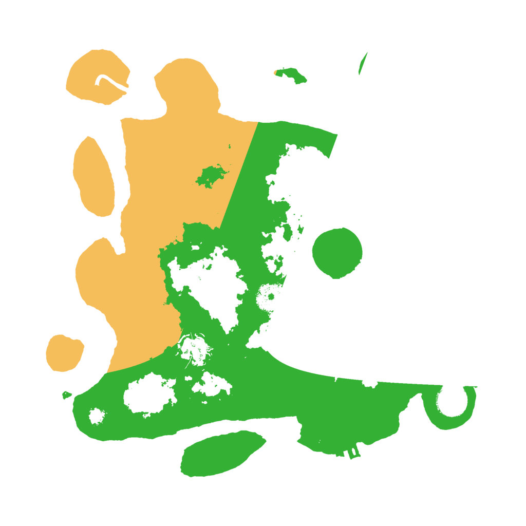 Biome Rust Map: Procedural Map, Size: 3000, Seed: 456756782